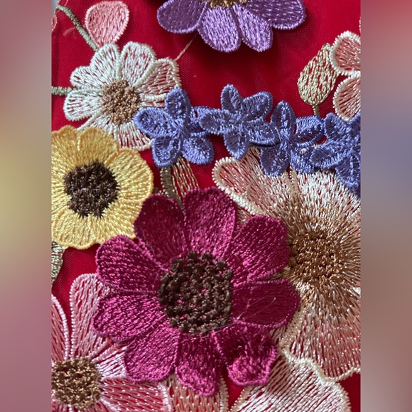 Anthropologie NWT Sz M (runs a little small) stunning Endless Rose floral skirt - Picture 10 of 16